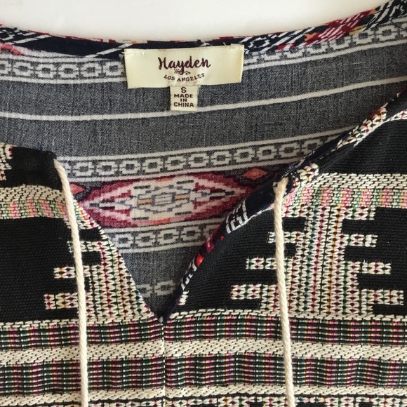 Hayden Los Angeles Dress Boho Tassel Size S - Picture 7 of 8